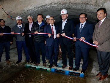 300 mil personas se verán beneficiadas con nuevo colector de aguas lluvias inaugurado en Valparaíso