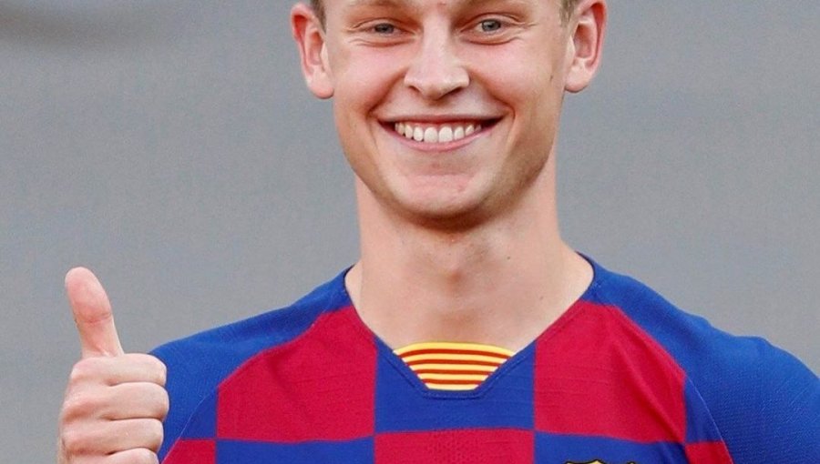 Competencia para Arturo Vidal: Barcelona presentó al holandés Frenkie De Jong