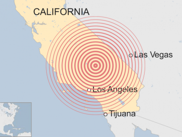 Terremoto en California: Sismo de magnitud 7,1 es el más fuerte registrado en los últimos 20 años