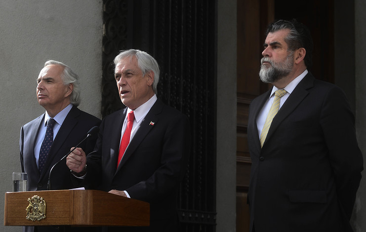 Presidente Piñera defendió a Chadwick: "Informe culpa a quien hizo todo por encontrar la verdad"