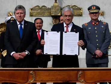 Piñera firmó decreto para que Fuerzas Armadas combatan el narcotráfico en zonas fronterizas