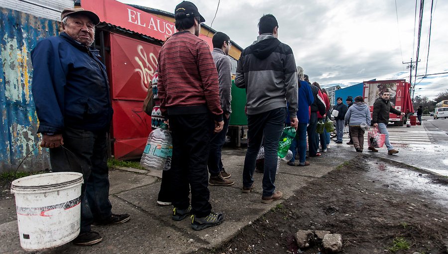 40 mil hogares se encuentran afectados por el masivo corte de agua en Osorno