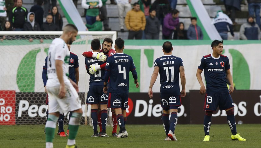 La U volvió a abrazarse tras vencer como visita a Temuco en Copa Chile