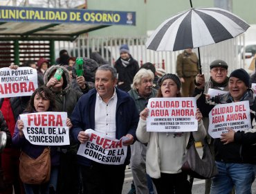 Osorninos exigen que el Gobierno terminé la concesión de Essal en la zona