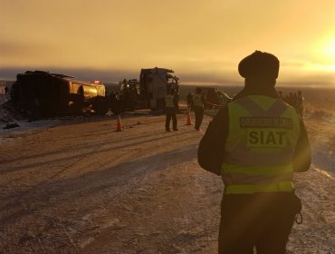 Un fallecido deja accidente entre un camión y un bus en Arica