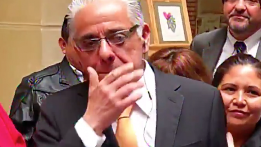 Revelan imágenes del despacho más emotivo de Fidel Oyarzo en TVN