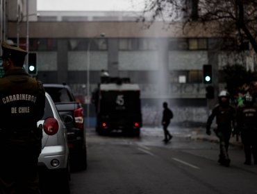 Nuevos incidentes se registraron en las inmediaciones del Instituto Nacional