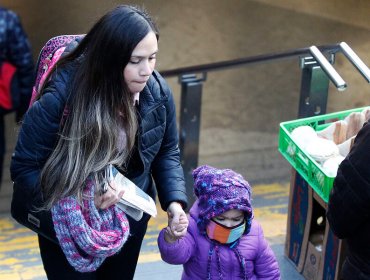 Santiaguinos sufrieron con la mañana más fría del año: -1,5° en Quinta Normal