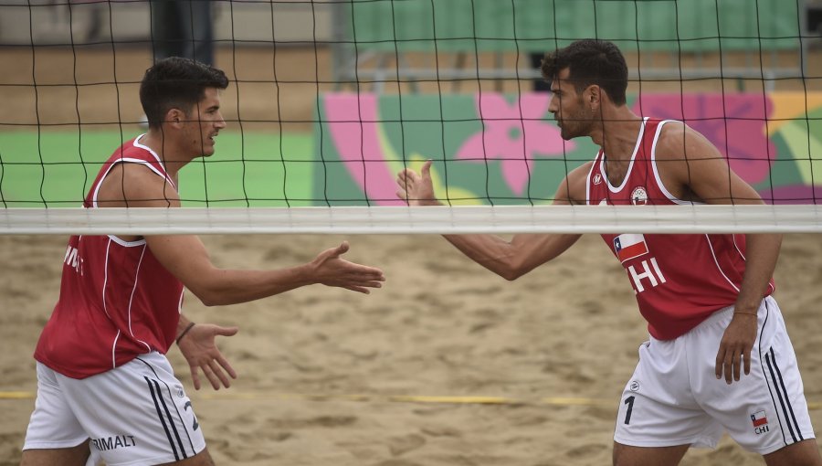 Los primos Grimalt debutaron en los Panamericanos con triunfo en voleibol playa