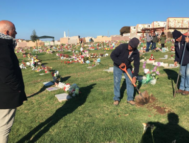 Destacan avances del estudio de drenaje en Cementerio Parque de Playa Ancha