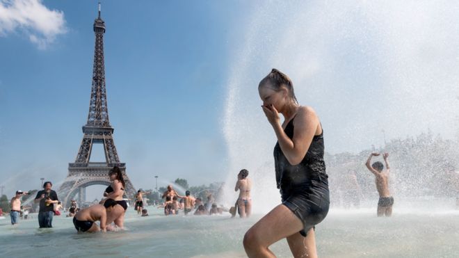 Ola de calor golpea varios países en Europa: temperaturas superaron los 40º