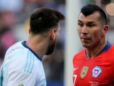 Gary Medel fue sancionado con un partido y multa por incidente con Messi