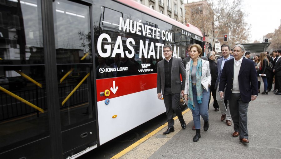 Bus a gas más limpio del mundo unirá Puente Alto y Providencia