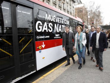 Bus a gas más limpio del mundo unirá Puente Alto y Providencia