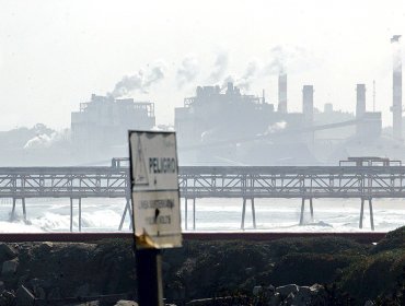 Declaran Emergencia Ambiental en Quintero por peak de dióxido de azufre en estación