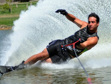 Felipe Miranda terminó séptimo en el slalom de esquí náutico en los Panamericanos