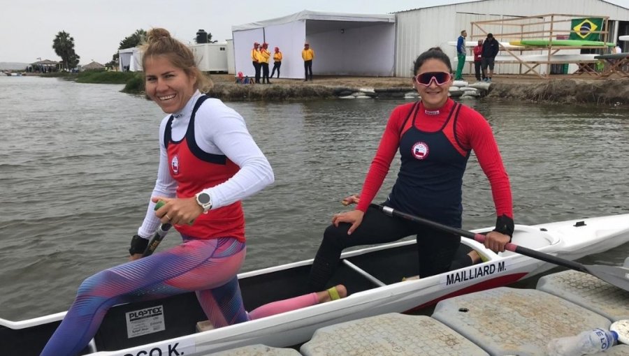 Roco y Mailliard obtuvieron medalla de plata en canotaje de los Juegos Panamericanos