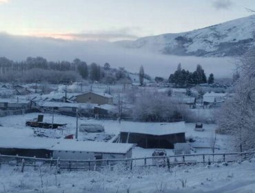 789 personas siguen aisladas en Lonquimay y Curarrehue por intensas nevadas en La Araucanía