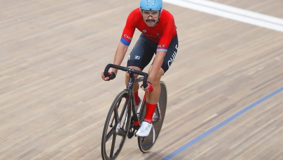 Felipe Peñaloza se colgó el bronce en el omnium del ciclismo en Panamericanos