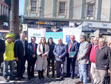 Autoridades firman compromiso por la prevención de accidentes de tránsito en la región de Valparaíso