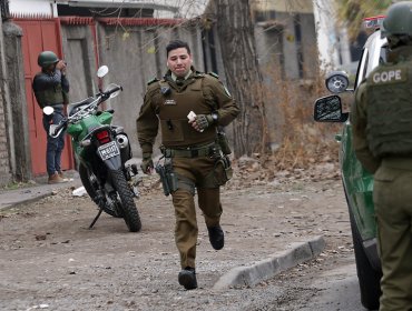 Denuncia por violencia intrafamiliar termina con sujeto parapetado y disparando contra carabineros en Viña del Mar