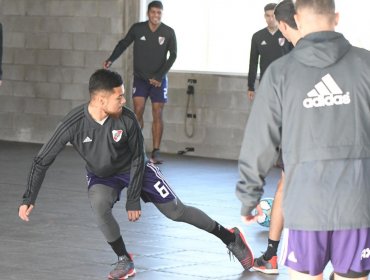 Paulo Díaz tuvo su primera práctica como nuevo jugador de River Plate