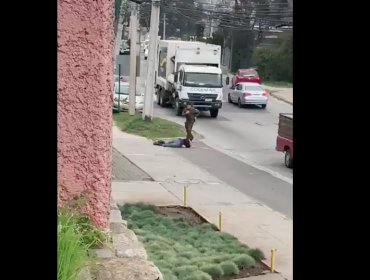 Operativo por violencia intrafamiliar termina con un hombre baleado por carabineros en Viña