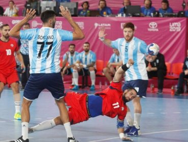 Chile perdió con Argentina y obtuvo la plata en balonmano de Panamericanos