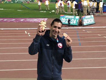 Carlos Díaz obtuvo el bronce en los 5.000 metros planos en Panamericanos