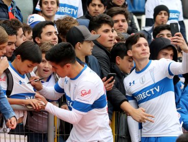 'Gato' Silva y Alfonso Parot fueron presentados como nuevos refuerzos en la UC