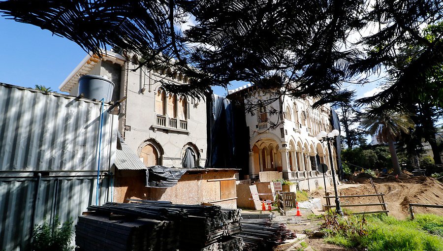 Palacio Vergara de Viña del Mar entra a etapa final de su restauración