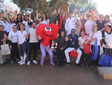 Región de Valparaíso dio inicio al Mes del Corazón con caminata saludable en Olmué