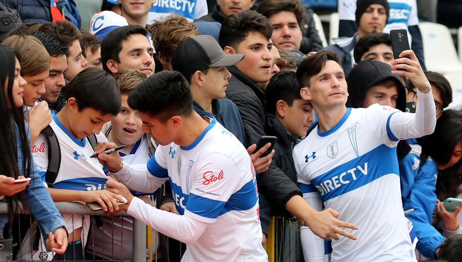 'Gato' Silva y Alfonso Parot fueron presentados como nuevos refuerzos en la UC