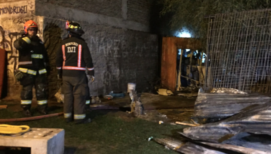 Niño de ocho años falleció en incendio de una sede social en El Bosque