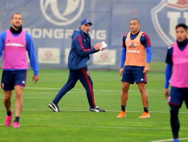 Hernán Caputto paró su primer once como entrenador interino de la U