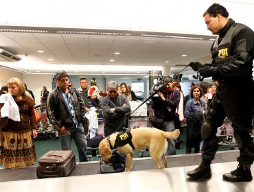 Mujer sorprendida con droga en el Aeropuerto de Pudahuel fue condenada a cinco años de presidio