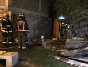 Niño de ocho años falleció en incendio de una sede social en El Bosque