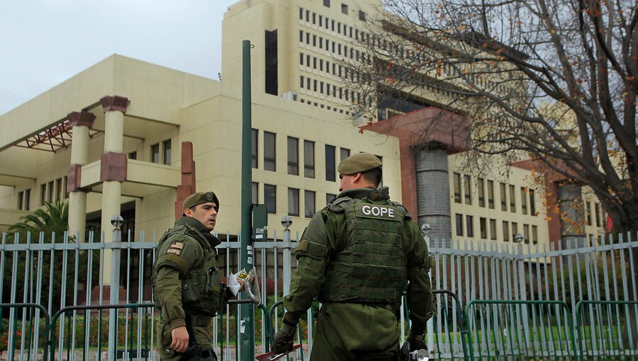 Presunta bomba de ruido genera masivo operativo policial en inmediaciones del Congreso Nacional