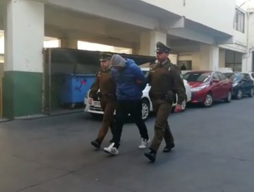 "Pistolero de la Echaurren": Carabineros capturó a peligroso delincuente acusado de homicidio frustrado en Valparaíso