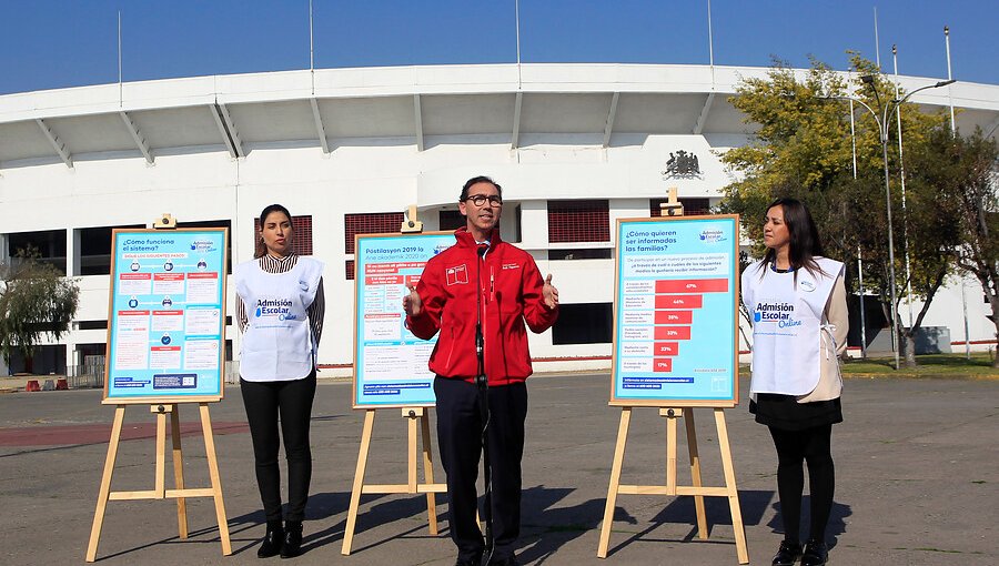Estadio Nacional será el principal punto de postulación al Sistema de Admisión Escolar en la capital