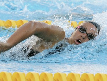 Kristel Köbrich obtuvo el cuarto lugar en la final de los 800 metros libres