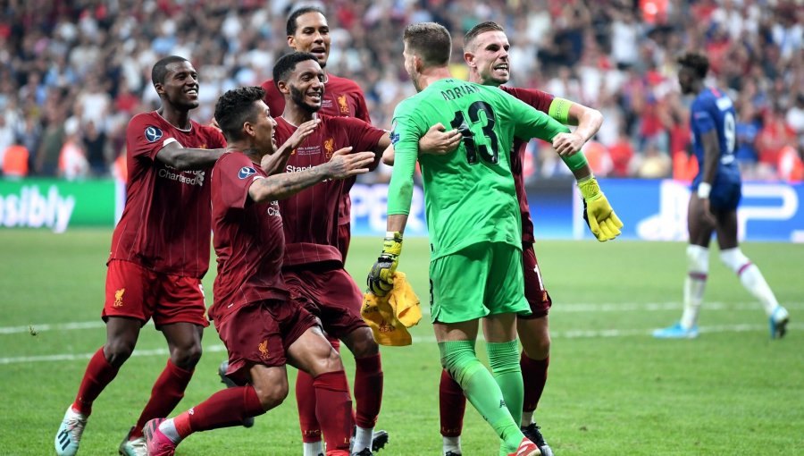 Liverpool venció por penales a Chelsea y es el nuevo campeón de la Supercopa