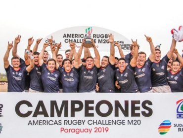 Selección chilena de rugby sub-20 se coronó campeón del Americas Rugby Challenge