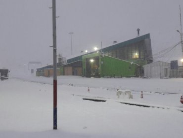 Paso fronterizo Los Libertadores se encuentra cerrado por intensas nevadas