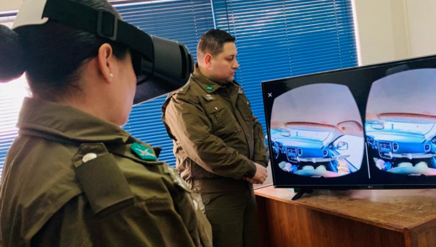 Carabineros de Viña del Mar se capacitan en DD.HH. con plataforma de realidad virtual