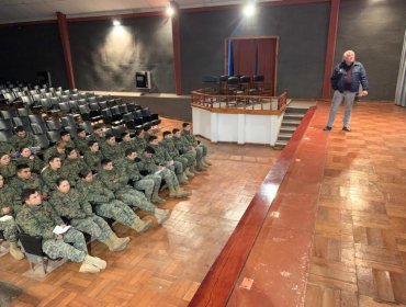 Conaf capacitó a 140 militares para combatir incendios forestales en la región de Valparaíso