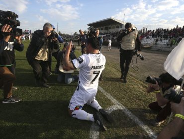 Esteban Paredes y el récord: "No me imaginé nunca esto. Sentí muchas emociones"