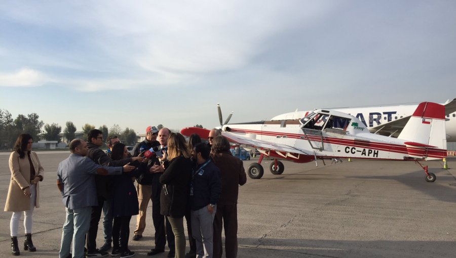 Gobierno envía primer avión para combatir incendios en el Amazonas