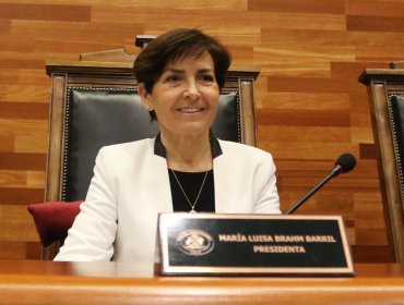 María Luisa Brahm asumió la presidencia del Tribunal Constitucional