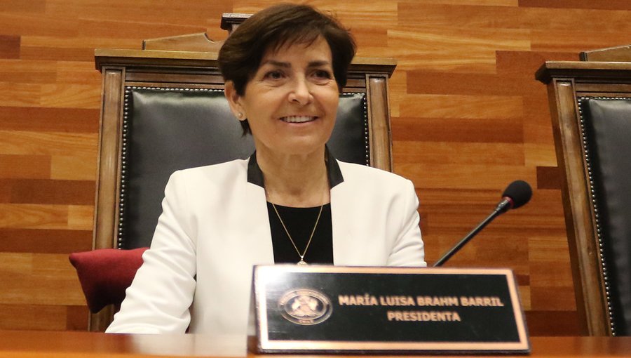 María Luisa Brahm asumió la presidencia del Tribunal Constitucional